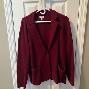 JCrew Factory Sweater Blazer